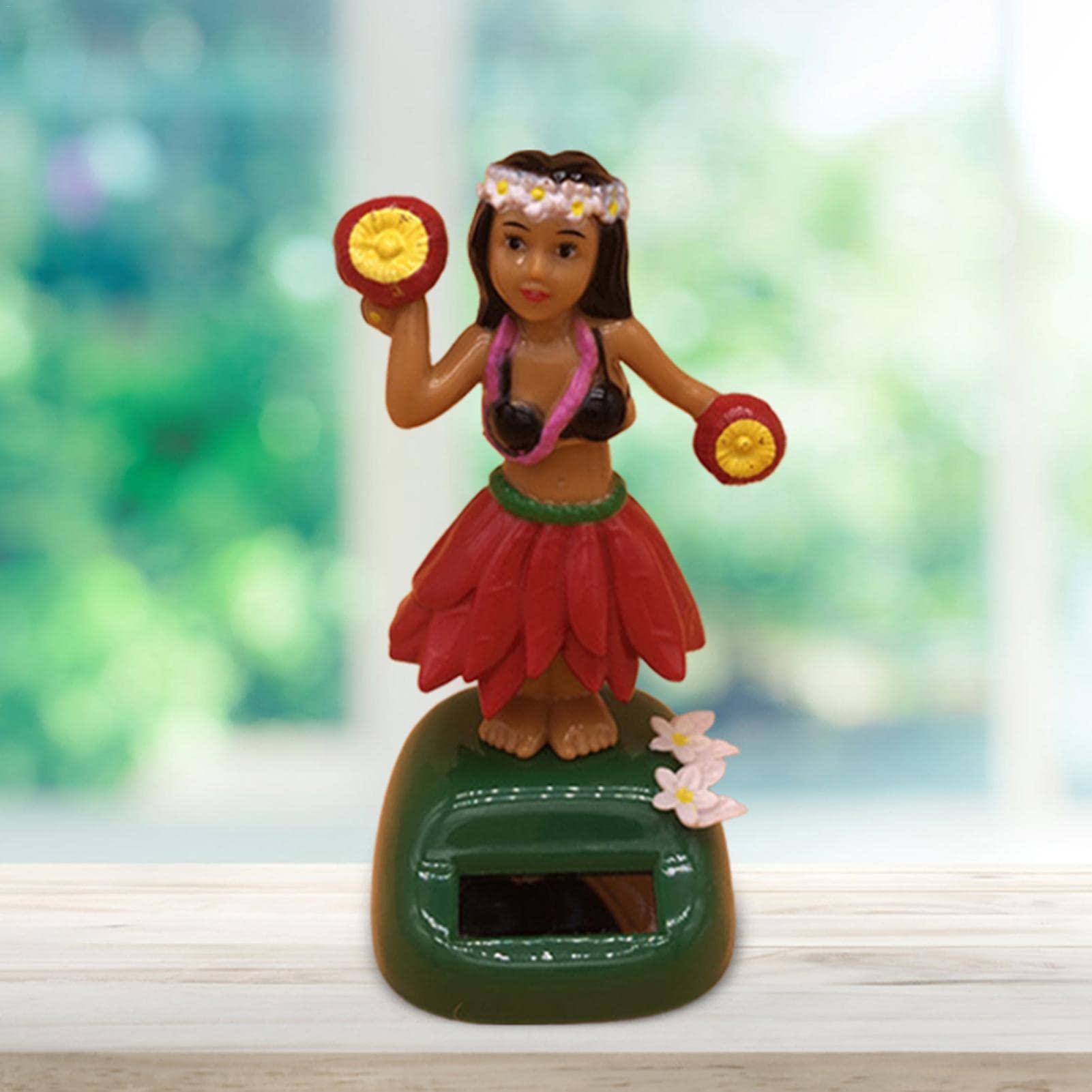 Amazon.co.jp: 踊るハワイの女の子、ソーラーパワーのハワイアン